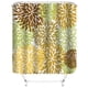 thumbnail image 5 of Cortina de ducha myvepuop de 70 x 70 pulgadas con 12 ganchos de plástico, impermeable, para baño, resistente, lavable a máquina, secado rápido, color azul, talla única, 5 of 8