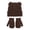 Coffee, variant on Lispipm 2 Pcs Baby Winter Hat Bear Ear Beenie Hats Toddler Boys Girls Soft Warm Mittens Cold Weather Outdoor Play Knitted Set Red 6-36 Months