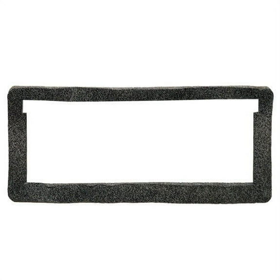 Lund Boat Adhesive Stereo Mounting Gasket 1984723 | Black 9 x 4 Inch