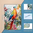 thumbnail image 2 of Spiral Notebook,College Ruled Journal,8.26" x 5.71" 50 Sheets/100 Pages,2 Pack - Colorful Parrot Perched on Exotic Tree Branch, 2 of 7