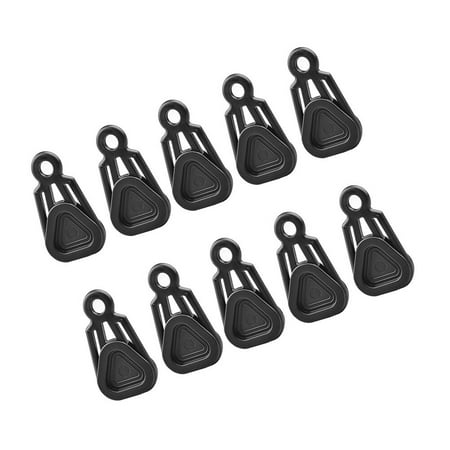 10 Pcs Clamp Tool Set Tents Tarps Camping Clip Hook Waterproof Heavy Duty Canvas Awning Tarpaulin