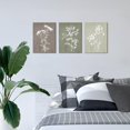 thumbnail image 6 of Farmhouse Floral Wall Art Neutral Bathroom Flower Wall Decor Green and Brown Pictures for Bathrooms Painting Artwork, 6 of 6