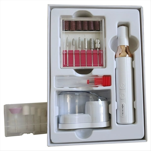 Pulidora de Uñas Eléctrica Inalámbrica M918. Pulidora de Uñas Eléctrica. Herramientas para Pulir y Pelar Uñas. Taladro de Uñas Eléctrico Inalámbrico.