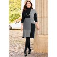 thumbnail image 2 of Catherines Women's Plus Size Colorblock Sweater Dress, 2 of 3