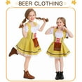 thumbnail image 4 of Mercatoo Kid Girls 𝐎ktoberfest Garment German Fraulein Bavarian Dirndl Dress Child's 𝐂arnival Halloween Cute B𝐞er Apparel, 4 of 6