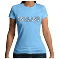 thumbnail image 2 of British Style Letter Print Round Neck Short Sleeve Casual T-Shirt for Men and Women Oversized T-shirts Short Sleeve Crewneck Casual Tops, 2 of 4