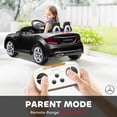 thumbnail image 3 of Aosom 12V Kids Electric Ride On Car with Parent Remote Control Black, 3 of 4