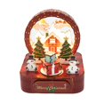 thumbnail image 1 of Wooden Music Box Puzzle For Adults Rotating Music Box Kit 3D Musical Building Desk Dec Model Puzzle Kits Crafts, 1 of 8
