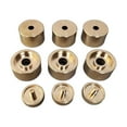 thumbnail image 3 of pitrice Trumpets Valve Caps Repairing Parts Brass for Improving The Sound Repairing, 3 of 9