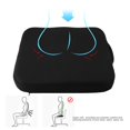 thumbnail image 4 of Cergrey Comfortable Memory Foam Cushion Soft Non-Slip Chair Car Seat Pressure Relieving Support Pad, Memory Foam Chair Cushion, Memory Foam Seat Cushion, 4 of 9
