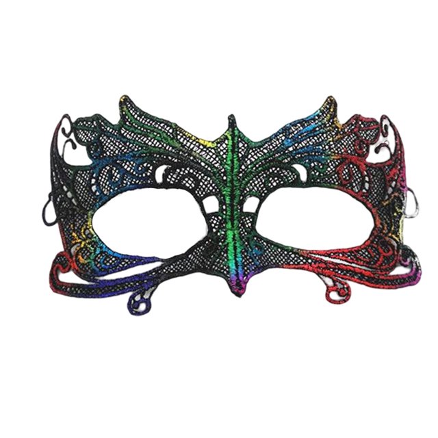 Guardurnaity Máscara de ojo de encaje de media cara con los ojos vendados, accesorios decorativos para mascarada Sexy, decoraciones para fiesta de Ropa, zapatos y accesorios Miscelánea Loro