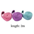 thumbnail image 7 of Long Resistance Bands Set Pull up Assist Bands Workout Bands 3 Different Levels Violet Pink, 7 of 7