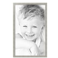 thumbnail image 2 of ArtToFrames 21" x 35" Classic Silver Picture Frame, 21x35 inch Gray MDF Poster Frame (WOM-4499), 5 Pack, 2 of 8