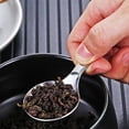 thumbnail image 3 of Cuchara de postre con mango corto reutilizable, tenedor, herramientas de cocina de acero inoxidable, cuchara para niños pequeños, 4 Uds., 3 of 5