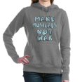 thumbnail image 1 of CafePress - MAKE-MUSICALS-NOT-WAR2 - Pullover Hoodie, Classic & Comfortable Hooded Sweatshirt, 1 of 1