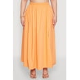 thumbnail image 3 of Womens Plus Size Poplin Maxi Skirt, 3 of 4