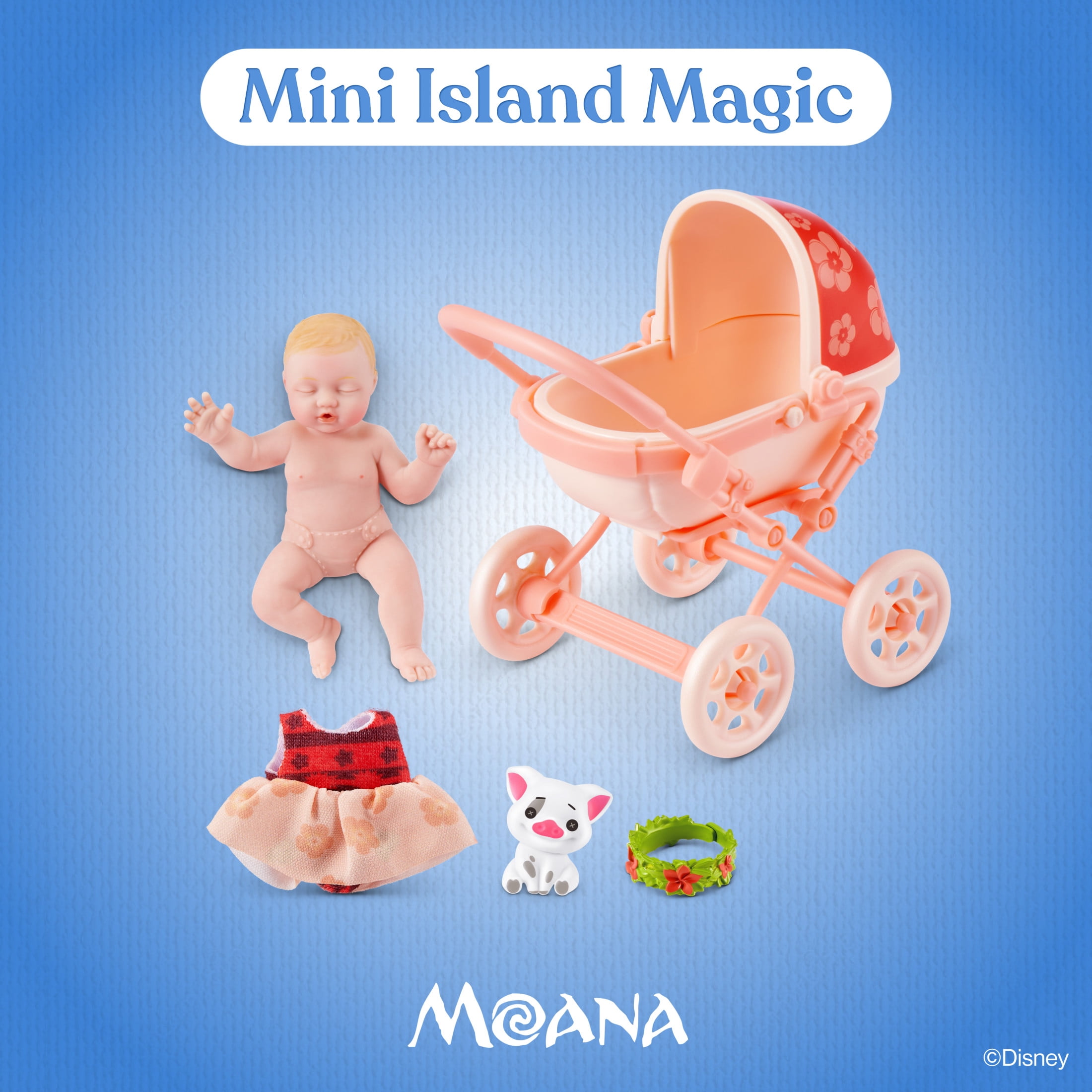 My Mini Baby Disney Mystery Capsule - Baby Doll Toy with Accessories Collectible by ZURU