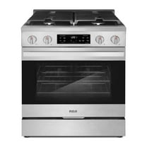 30 in. Heritage Collection 4.6 cu. ft. Gas Range with 4 Sealed Burners and Convection Oven in Stainless Steel