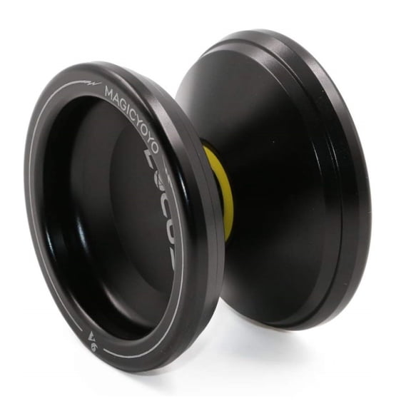 MAGICYOYO Locus V6 Yo-Yo - Aluminum Responsive YoYo - Great for Beginners (Black)