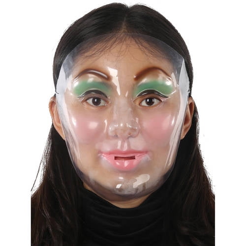 Clear Young Mask Adult Halloween Accessory