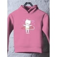 thumbnail image 3 of Lovely Kitten W Hula Hoops Hoodie Toddler -Image by Shutterstock,  4 Toddler, 3 of 4