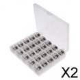 thumbnail image 1 of 2x 25x Bobinas Carretes Organizador de Bobinas Caja de Carrete Caja Transparente Almacenamiento Portacarretes para Máquina de Coser con Estuche de Bob 2 piezas, 1 of 10