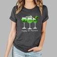 thumbnail image 1 of Pntutb T-Shirts à Manches Courtes Grande Taille pour Femmes T-Shirt Décontracté à Col Rond Imprimé pour la Saint-Patrick pour Femmes, 1 of 4