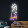 thumbnail image 4 of Handmadetneonsign LGBT Neon Sign, Pride Led Sign, Couple Hands LGBT Neon Light, LGBT Pride Sign, 4 of 5