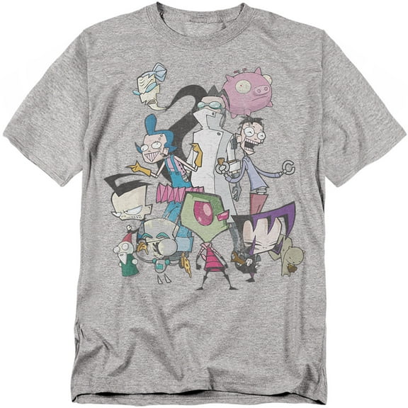 Invader Zim T-Shirt Group Shot Unisex Graphic Tee for Men & Women