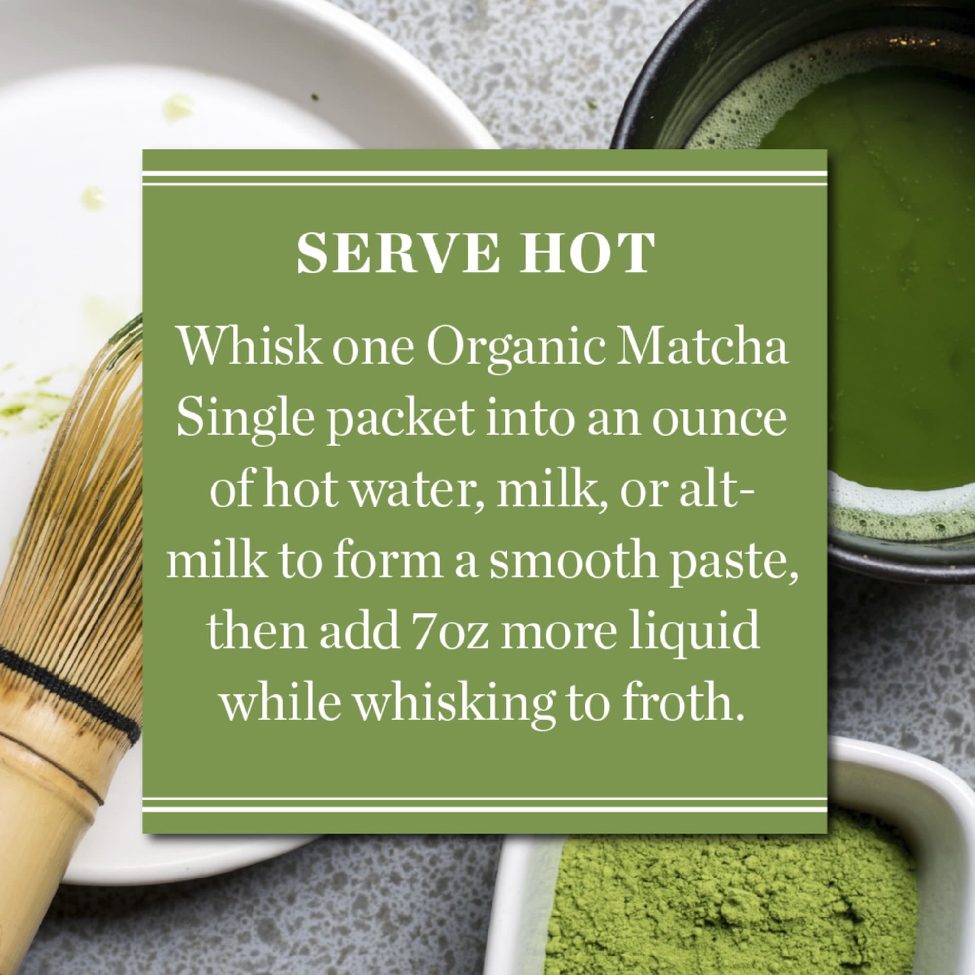 Mighty Leaf Tea Organic Japanese Matcha Green Tea Powdered Tea Mix, On the Go Single Packets, 12 Count