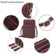 thumbnail image 4 of Monedero pequeño tipo bandolera con cremallera para teléfono móvil, minicartera de hombro, cartera para teléfono inteligente con ranuras para tarjetas de crédito, 4 of 5