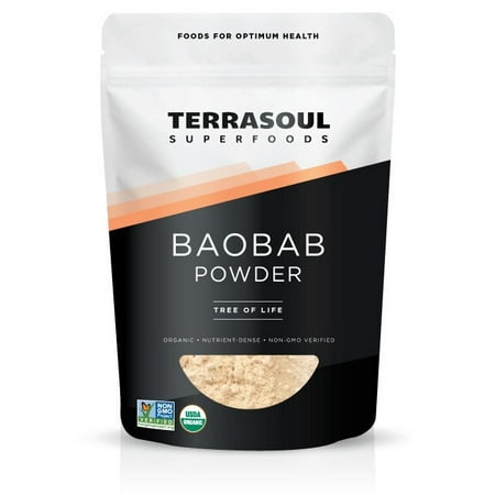 Terrasoul Superfoods Organic Baobab Powder, 5.0