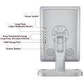 thumbnail image 3 of Vanity Mirror with Lights Bluetooth Lighted Makeup Mirror Touch Screen Wireless Audio Speaker Dimmable Light Detachable 10X Magnification Rechargable Power-White, 3 of 6