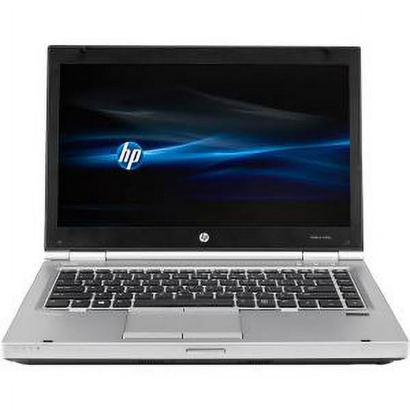 HP Silver 14" EliteBook 8470P WA5-1063 Laptop PC with Intel Core i5-3320M Processor, 8GB Memory, 750GB Hard Drive and Windows 10 Home