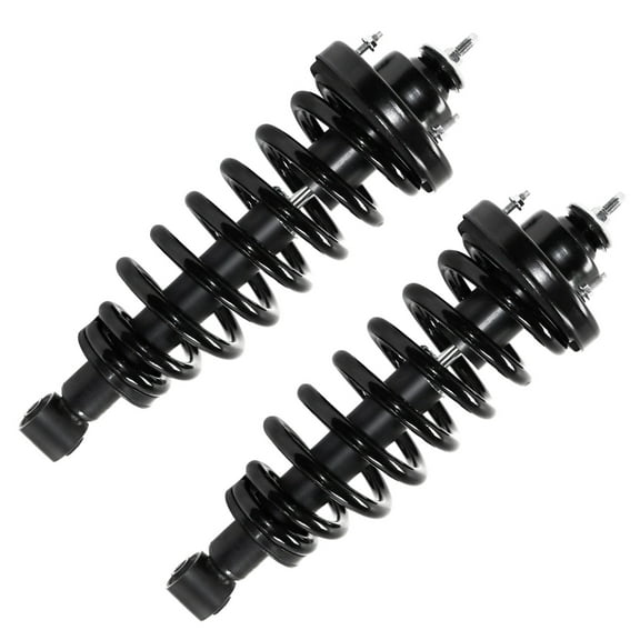 Detroit Axle - 2pc Rear Struts for 2007 2008 2009 2010 Ford Explorer Sport Trac, Struts with Coil Spring Assembly Replacement Suspension