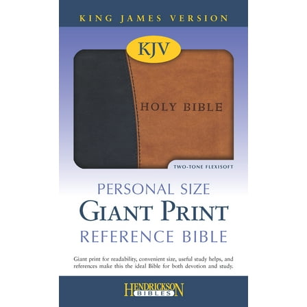 Pre-Owned Personal Size Giant Print Reference Bible-KJV (Flexibound) 1598562460 9781598562460