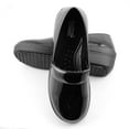 thumbnail image 2 of Laforst Women's Manmade Patent Non-Slippery Clogs Black, 2 of 8