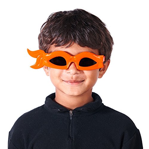 Sunstaches Teenage Mutant Ninja Turtles Orange Bandana Gafas de sol Party Favors UV400 Sun-Staches 73861500