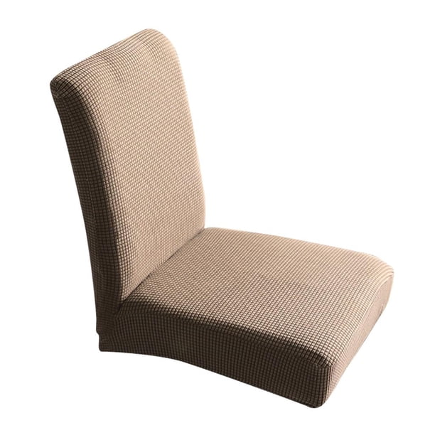 Cubierta de asiento de taburete BLESIY respaldo corto bajo para boda cocina comedor bar