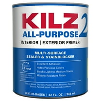 Kilz 2 20002 White Water-Based Primer and Sealer 1 qt., Each