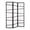 Black#3, variant on , Sudoku 3 Panel Room Divider Screen, Black, Black ,Wood+Paper , Sudoku 3 Panel Room Divider Screen, Black
