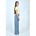thumbnail image 2 of Jeans Wide Leg con flores bordadas /Juvenil, 568 (Azul claro) azul 11, 2 of 6