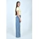 thumbnail image 2 of Jeans Wide Leg con flores bordadas /Juvenil, 568 (Azul claro) azul 13, 2 of 6