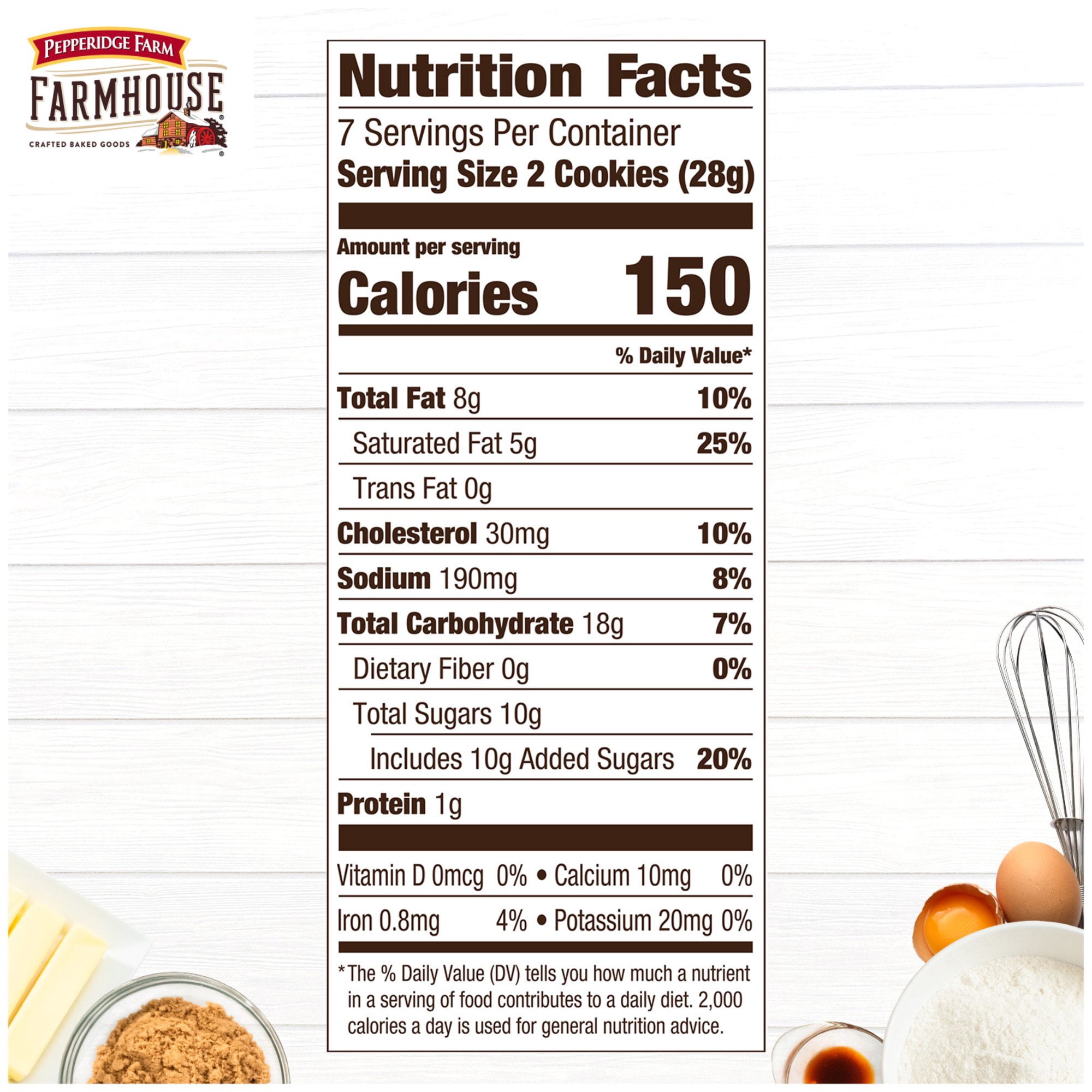 Pepperidge Farm Thin & Crispy Butter Crisp Farmhouse Cookies, 3-Pack