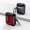 CarbonFiberBlack, variant on Duo Shield Secure Lock Designed For Apple AirPods Generation 1 & 2 With Hook, Red/Black