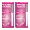 Harmless Cigarette,Mixed Berry,Nicorette Alternative & Quit Smoking Aid,2pk