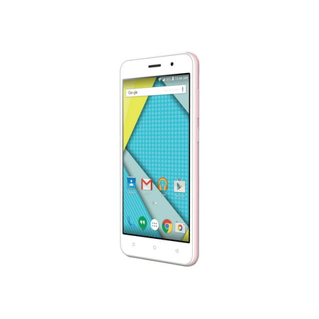 Plum Compass - Unlocked 4G GSM Smart Cell Phone Android 8.0 Quad core 8MP Camera ATT Tmobile Metro - Rose (Best Non Android Phone)