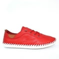 thumbnail image 3 of Lunar Womens St Ives Leather Sneakers, 3 of 5