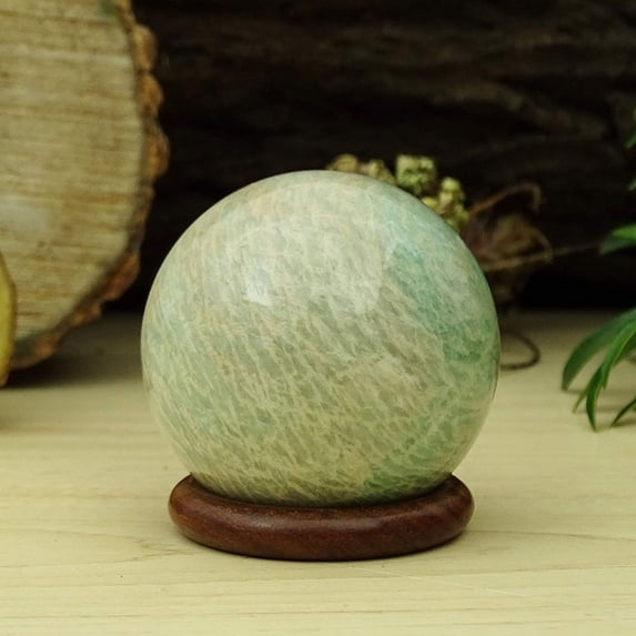 REIKIERA By Conchshell Handmade Reiki Sphere Ball Natural Gemstone Healing Crystal Aura Balancing Gift