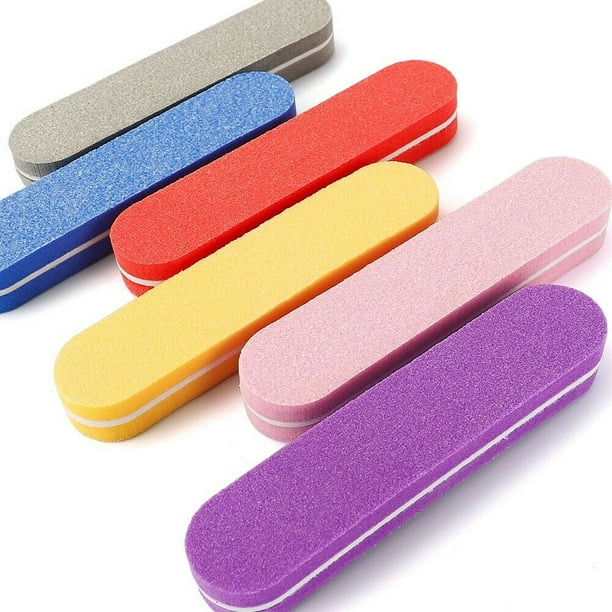6piece Doublesided Nail File, Nail Art, Pedicure, Polishing and